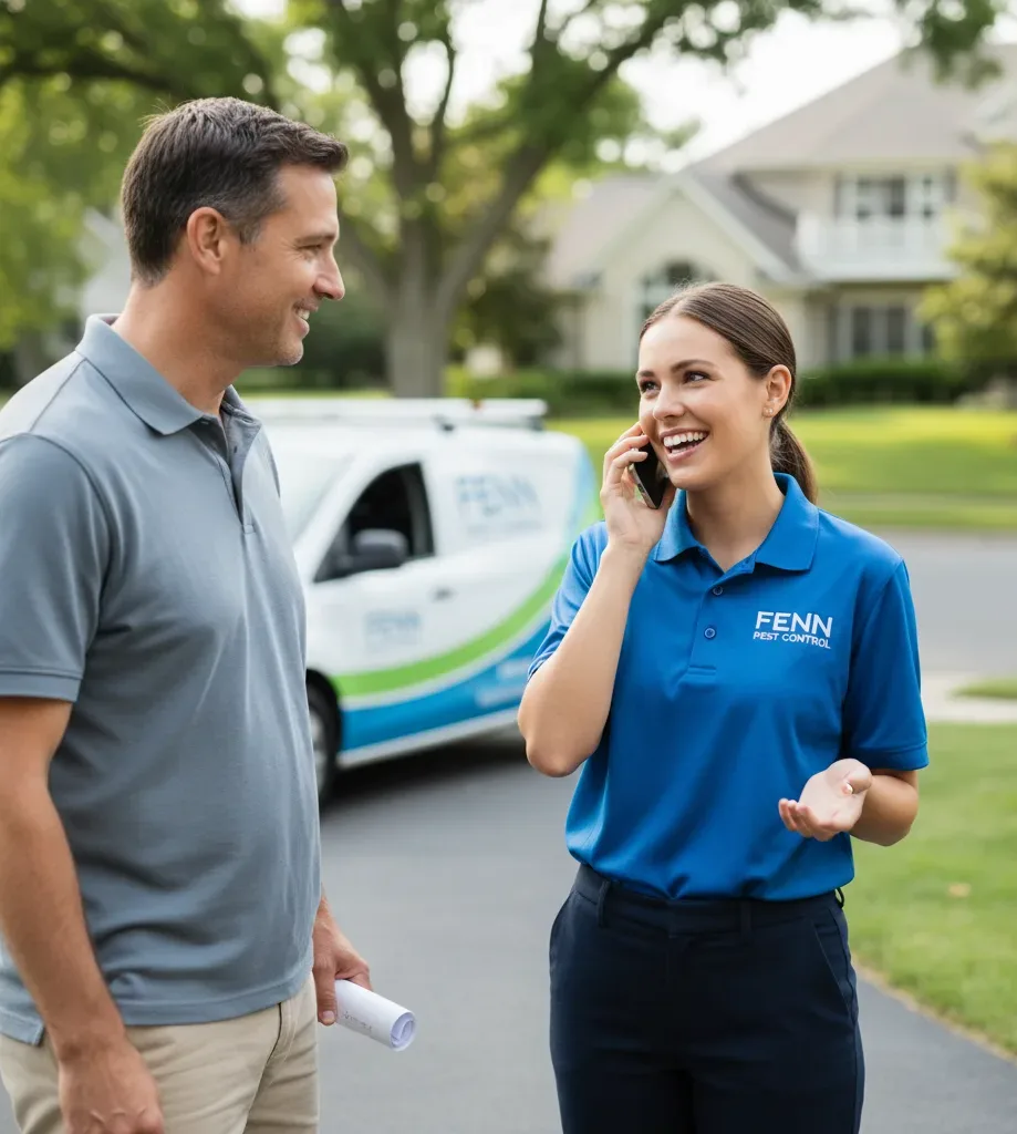 Fenn Pest Control customer support in Garnett